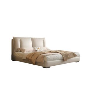 DIPU Rex Italian Luxury Leather Bed
