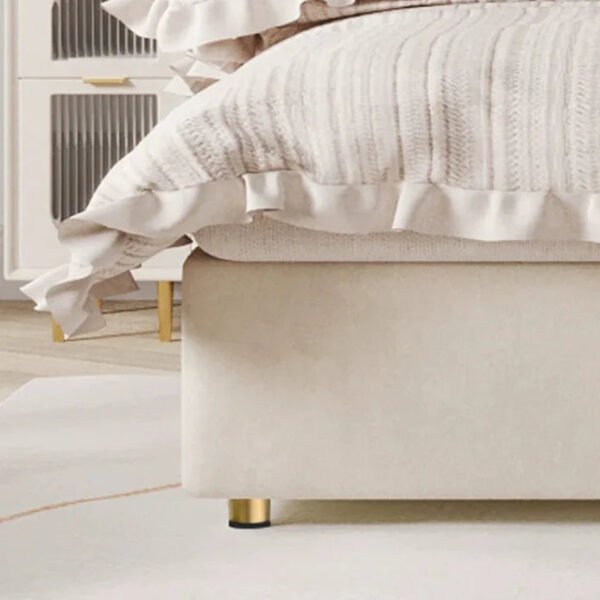 DOSMARS Olivia Cream Gel Box Storage Bed - Image 5