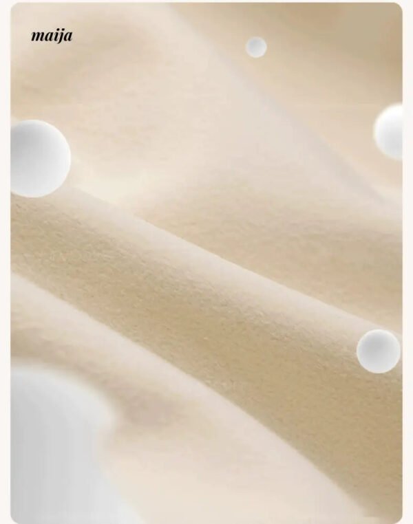YUMENG Solid Wood Fabric Bed - Image 2