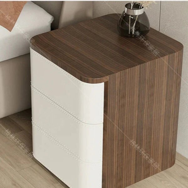 GEPH Theo Cream Bedside Storage Cabinet - Image 10