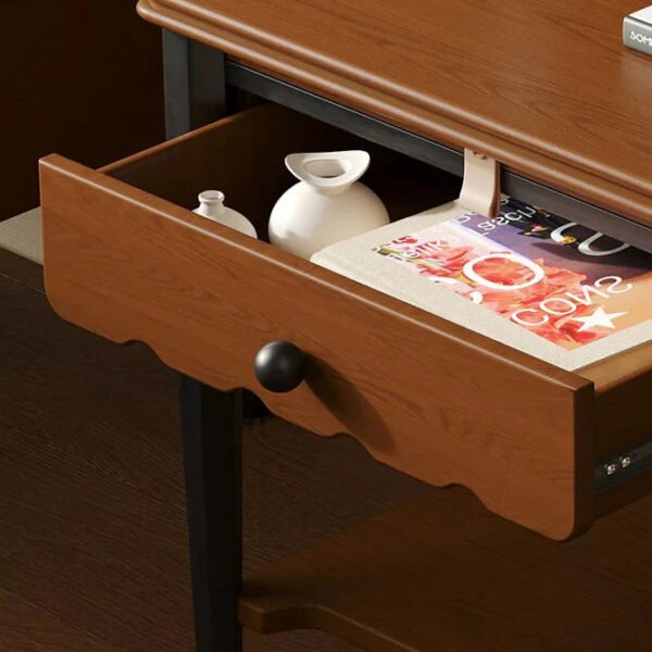 SAMMI Ava French Medieval Bedside Table - Image 5