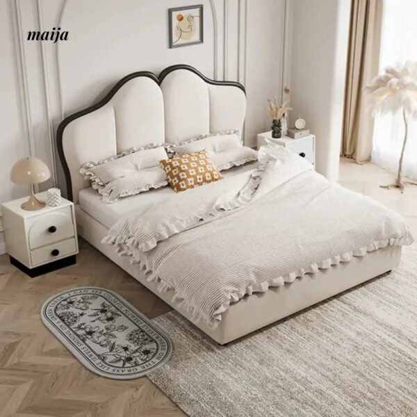 DOSMARS Isla Cream Storage Bed - Image 3
