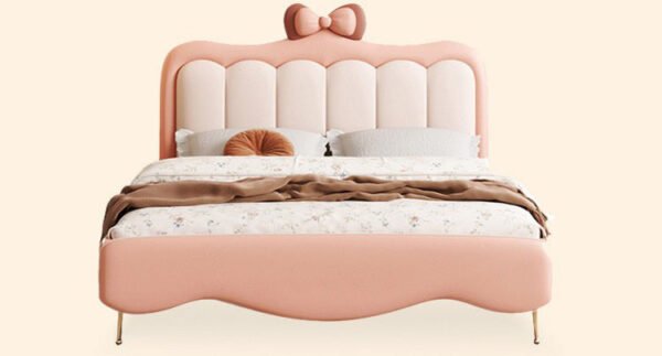 MORNING FOREST Isabella Elegant Bowed Crib with Storage System - Image 7