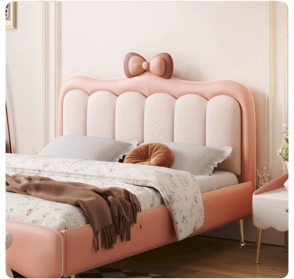 MORNING FOREST Isabella Elegant Bowed Crib with Storage System - Image 16