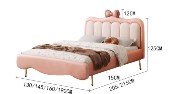 MORNING FOREST Isabella Elegant Bowed Crib with Storage System - Image 20