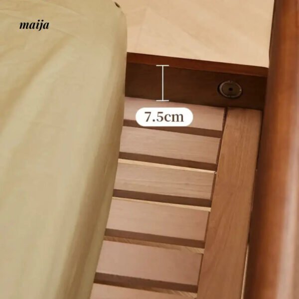 DOSMARS Hugo French Solid Wood Double Bed - Image 7