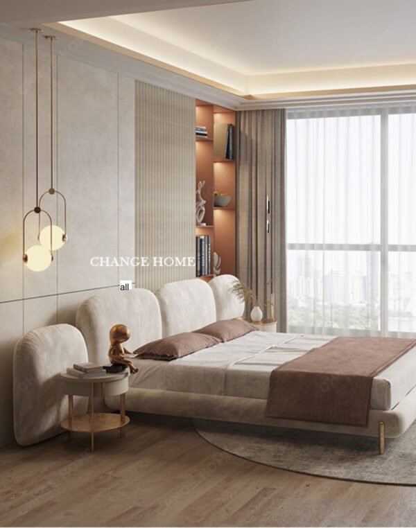 CH Leonardo Elegant Minimalist Stone Bed - Image 11