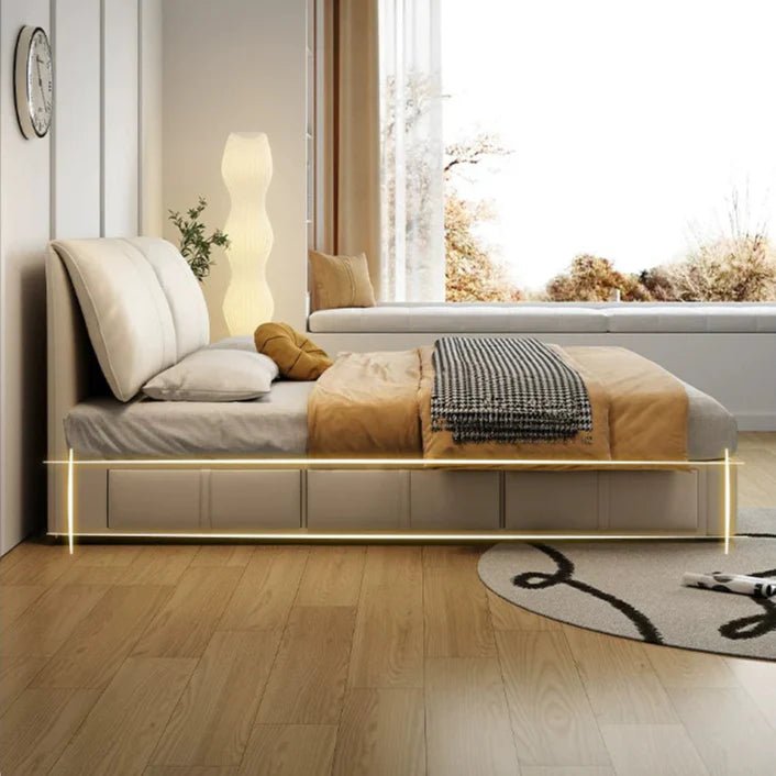 DIPU Brooke Luxury Italian Leather Bed - Image 6