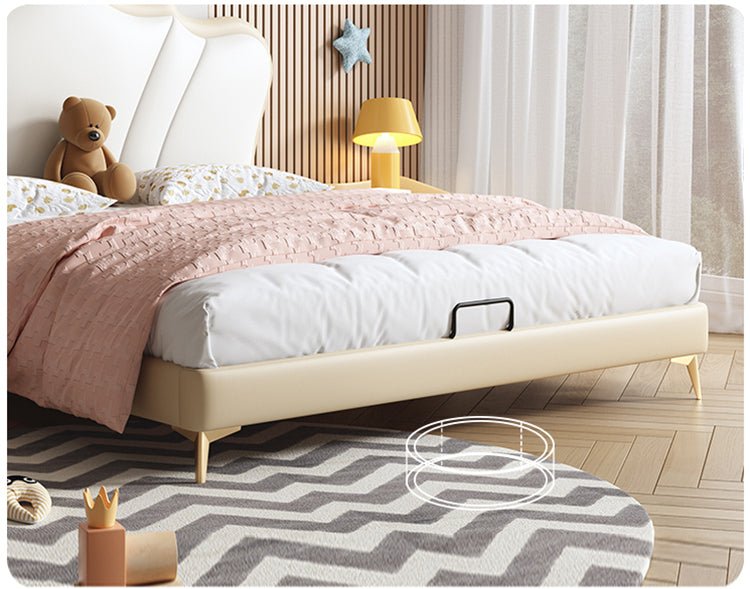 MORNING FOREST Isabella Crowned Minimalist Princess Bed - Image 9