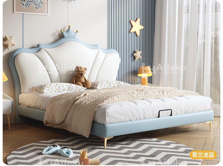 MORNING FOREST Isabella Crowned Minimalist Princess Bed - Image 21