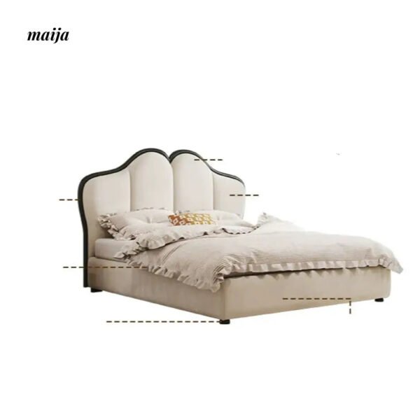 DOSMARS Isla Cream Storage Bed - Image 7