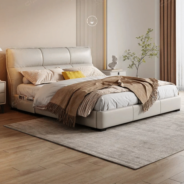 DIPU Henley Luxury Cream Sofa with Cloud Design - Image 8