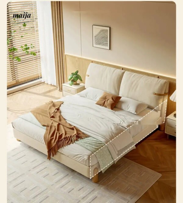 YUMENG Elephant Ear Fabric Bed