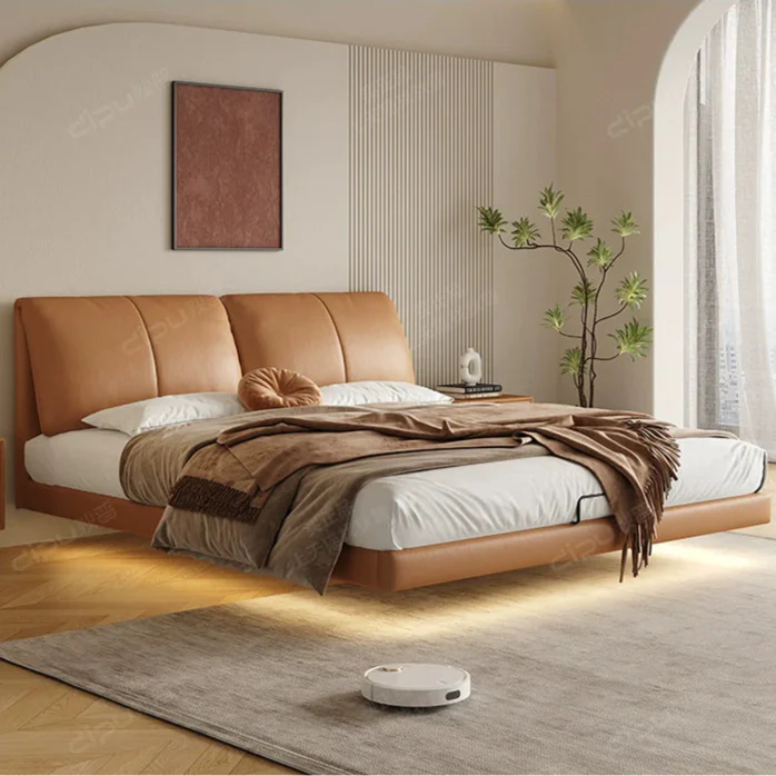 DIPU Lucas Cowhide Ear Tape Sofa - Image 9