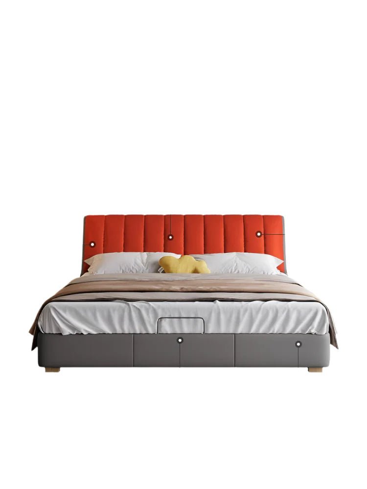 DIPU Ivy Minimalist Russian Pine Leather Sofa - Image 16