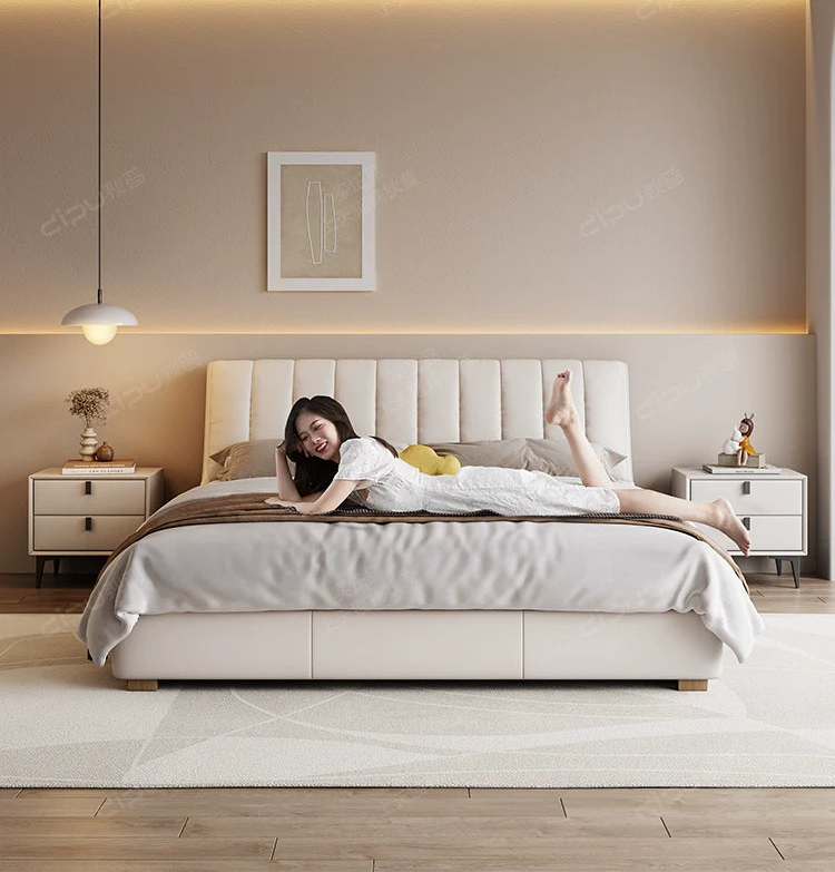 DIPU Demi Internet Celebrity Cream Bed - Image 8