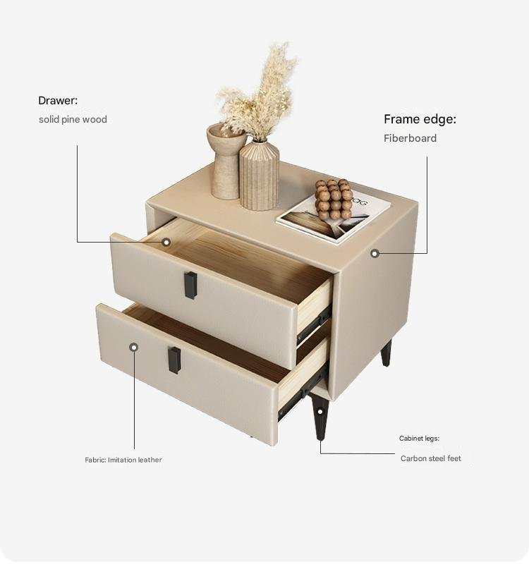 DIPU Brooke Luxury Italian Leather Bed - Image 19