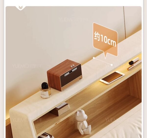 YUMENG Cat Scratch Resistant Fabric Bed - Image 4