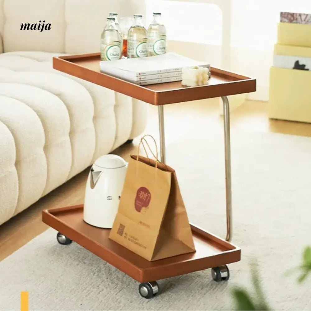 MIKA Retro Movable Storage Side Table - Image 6