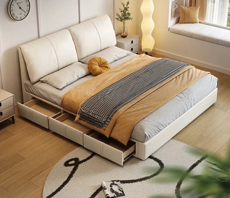 DIPU Brooke Luxury Italian Leather Bed - Image 10