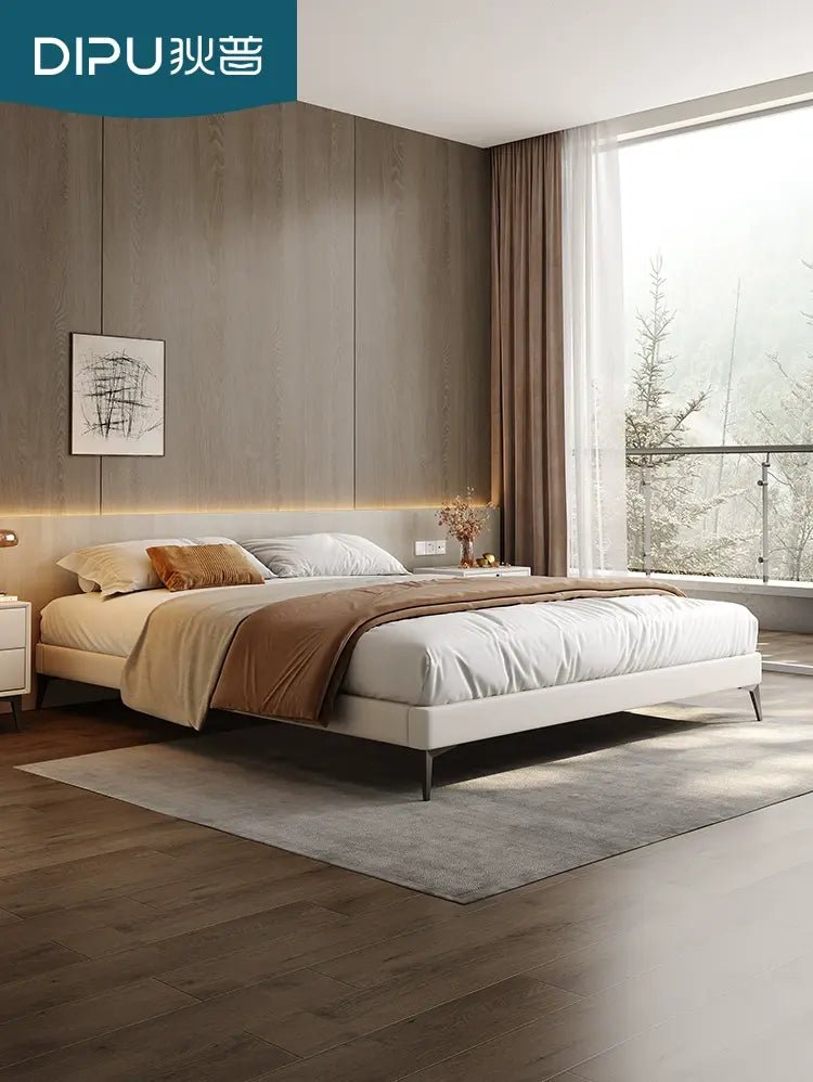 DIPU Brian Nordic Modern Light Luxury Bed
