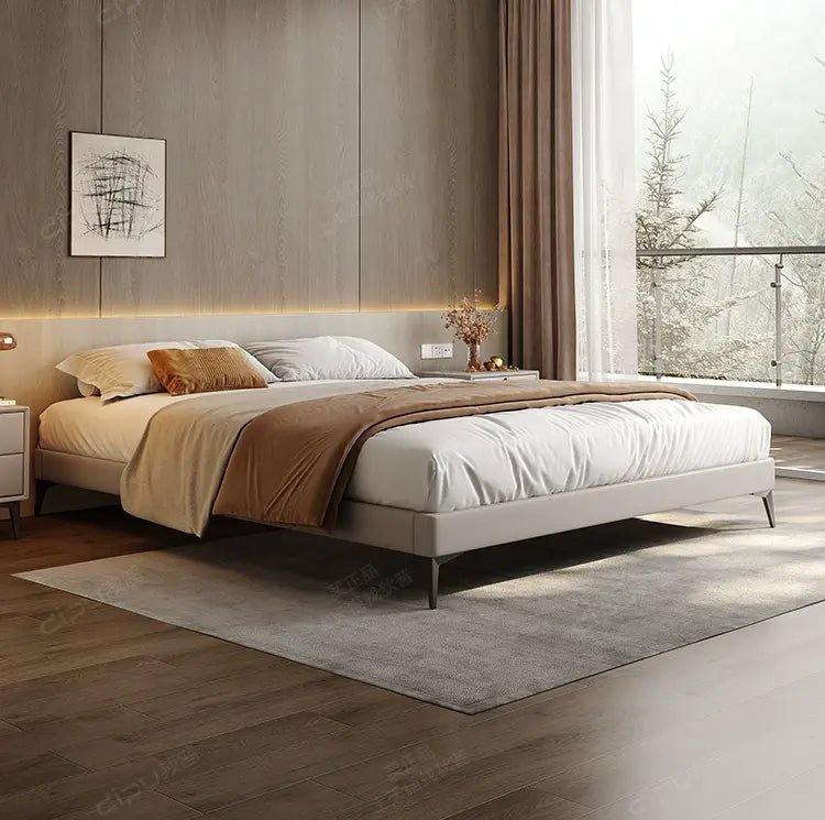 DIPU Brian Nordic Modern Light Luxury Bed - Image 9