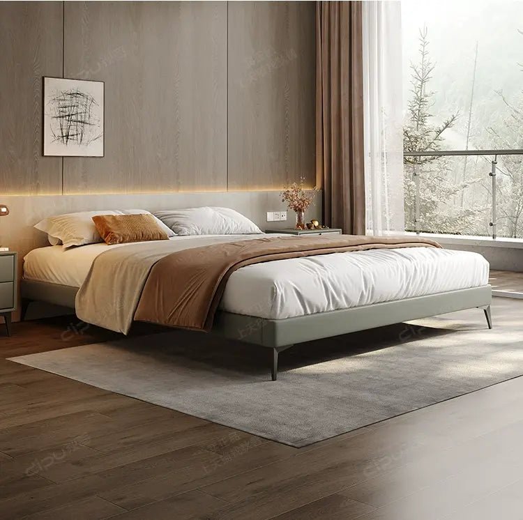 DIPU Brian Nordic Modern Light Luxury Bed - Image 10