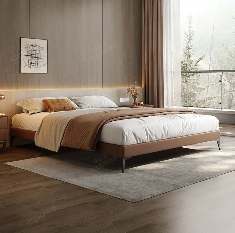 DIPU Brian Nordic Modern Light Luxury Bed - Image 11