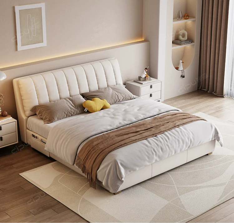 DIPU Demi Internet Celebrity Cream Bed - Image 4