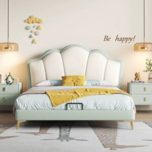 MORNING FOREST Arabella Natural Wood Crib Bed Product