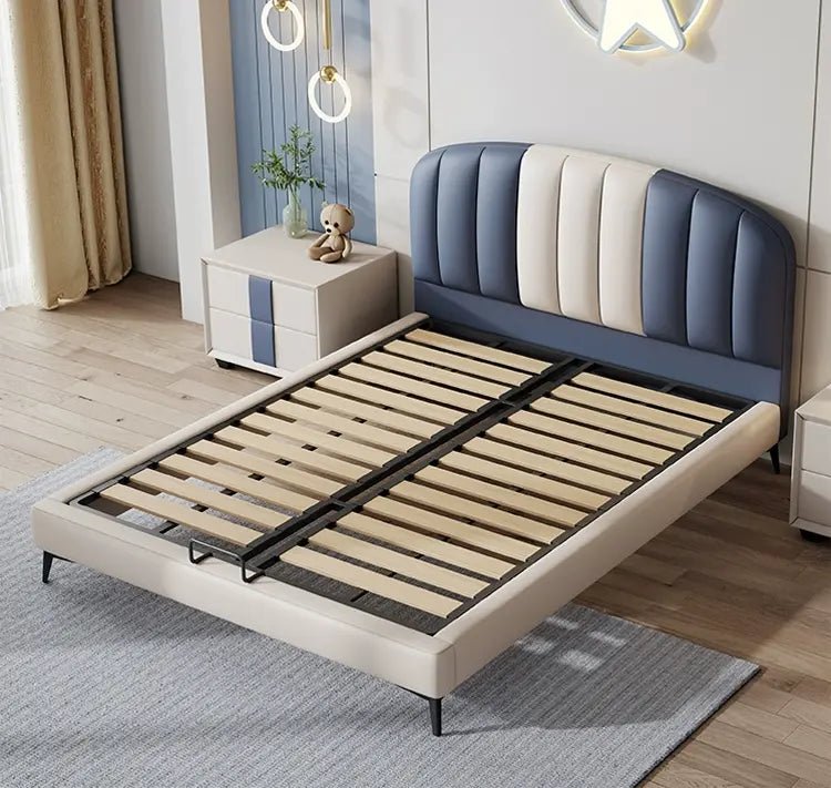 MORNING FOREST Jasper Sturdy Cowhide Crib for Boys - Image 3