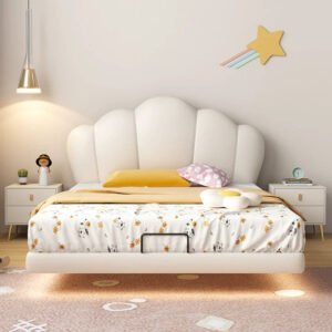 MORNING FOREST Isabella Dreamy Creamy Leather Hanging Bed