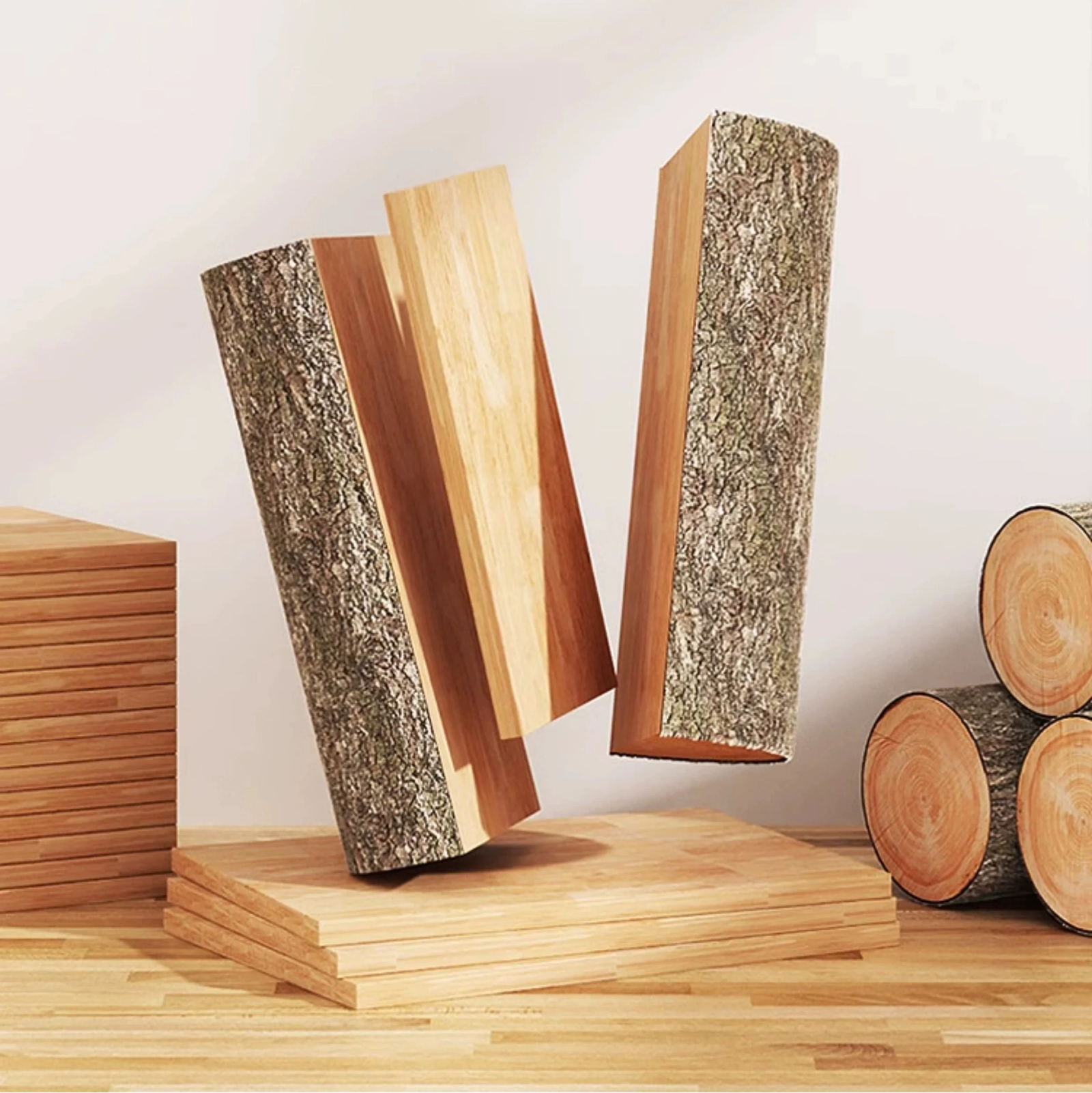 MORNING FOREST Isabella Elegant Natural Wood Crib - Image 6