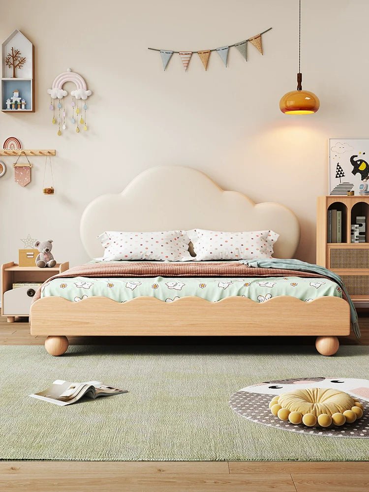 MORNING FOREST Isabella Elegant Natural Wood Crib