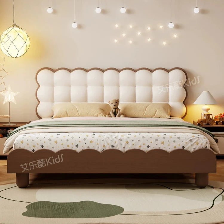 MORNING FOREST LUCAS Stylish Natural Wood Crib for Kids - Image 3