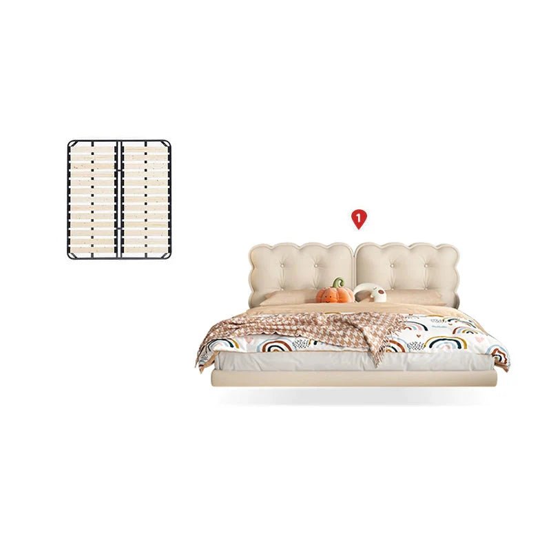 MORNING FOREST Lila Dreamy Cream Light Luxury Bed - Image 10