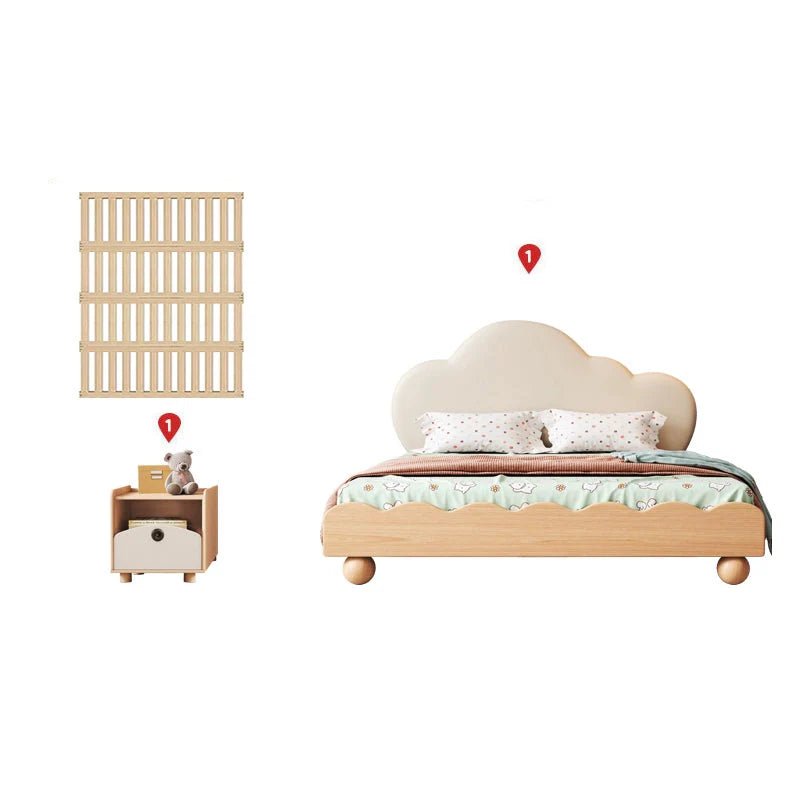 MORNING FOREST Isabella Elegant Natural Wood Crib - Image 16