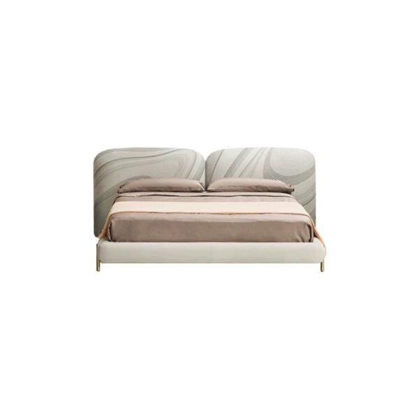 CH Leonardo Elegant Minimalist Stone Bed - Image 4