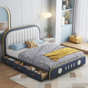 MORNING FOREST Jasper Eco-Friendly Natural Wood Crib Box