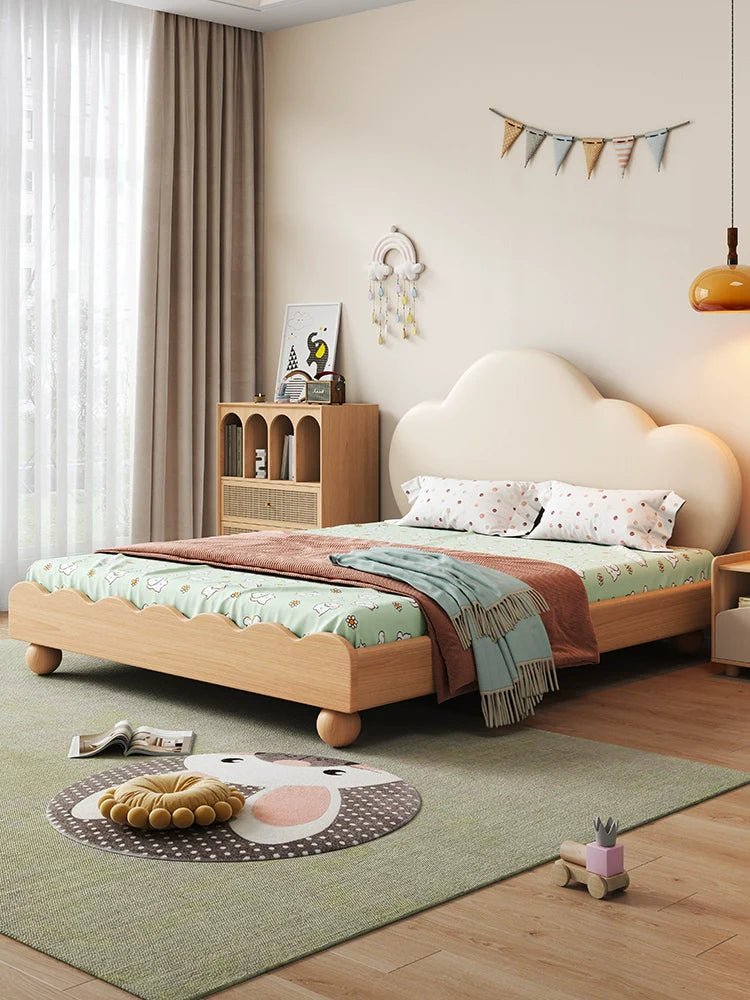 MORNING FOREST Isabella Elegant Natural Wood Crib - Image 2