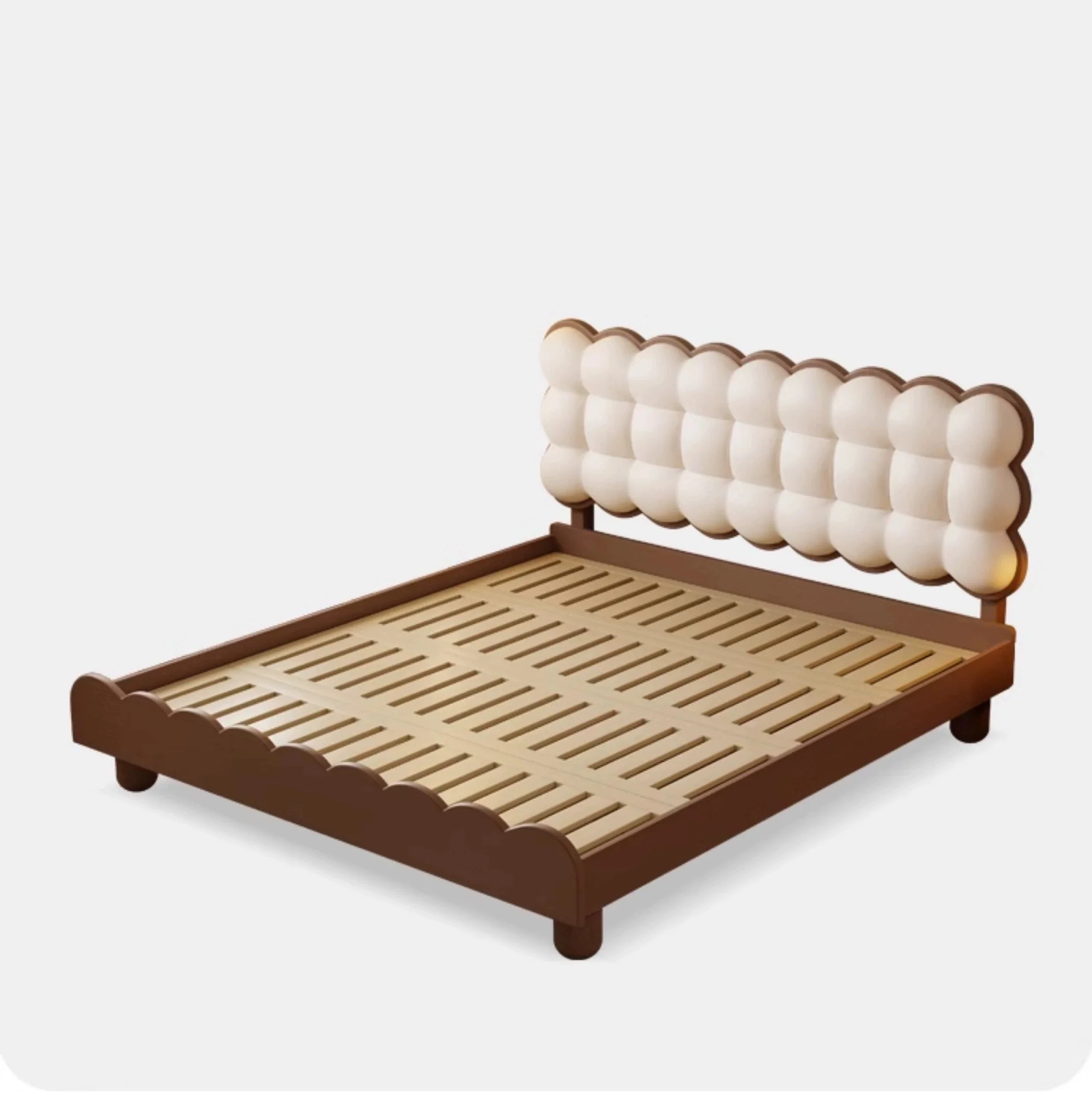 MORNING FOREST LUCAS Stylish Natural Wood Crib for Kids - Image 5