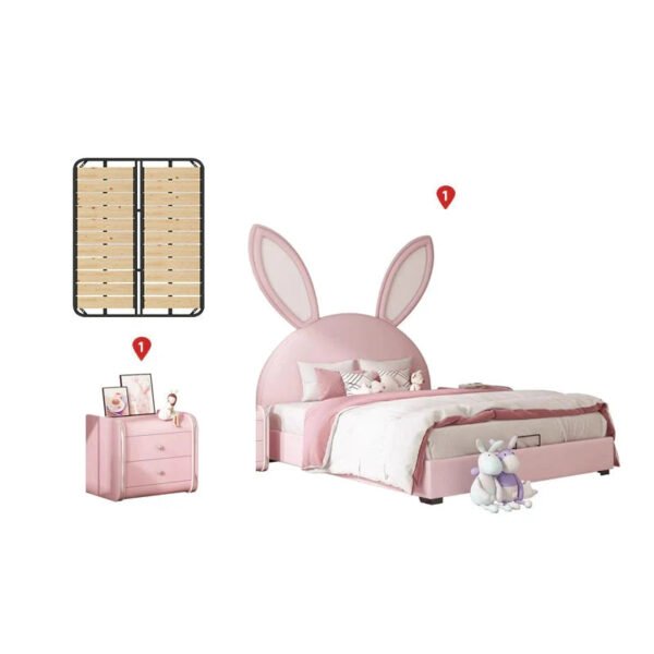 MORNING FOREST Isabella Luxurious Leather Rabbit Crib - Image 11