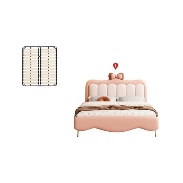 MORNING FOREST Isabella Elegant Bowed Crib with Storage System - Image 21