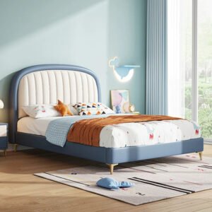 MORNING FOREST Oliver Contemporary Natural Wood Crib