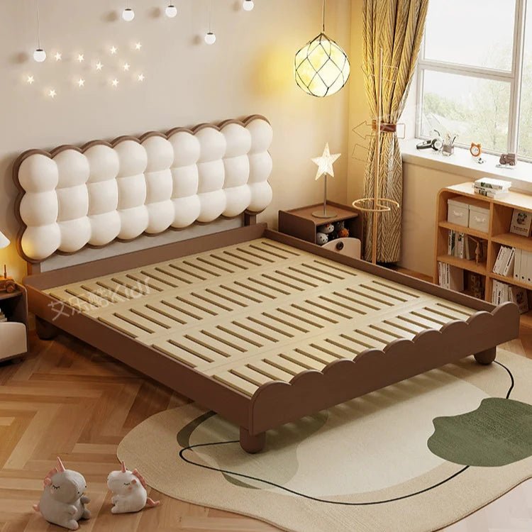 MORNING FOREST LUCAS Stylish Natural Wood Crib for Kids - Image 8