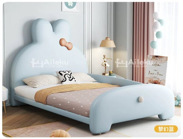 MORNING FOREST Oliver Modern Cream Rabbit Crib Slide - Image 6