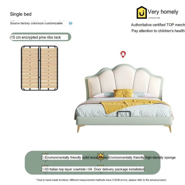 MORNING FOREST Arabella Natural Wood Crib Bed Product - Image 19