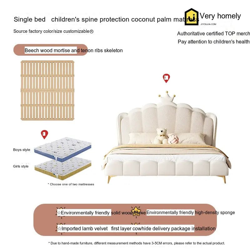 MORNING FOREST Isabella Elegant French Cream Crib - Image 27