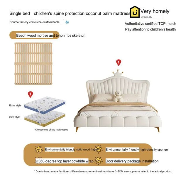 MORNING FOREST Isabella Enchanting Cream White Crib - Image 22