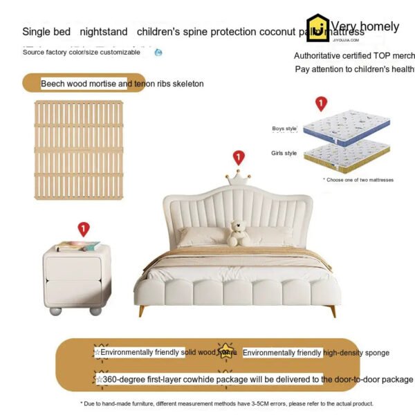 MORNING FOREST Isabella Enchanting Cream White Crib - Image 23